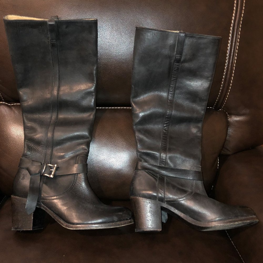 Frye boots, black 9 1/2 size